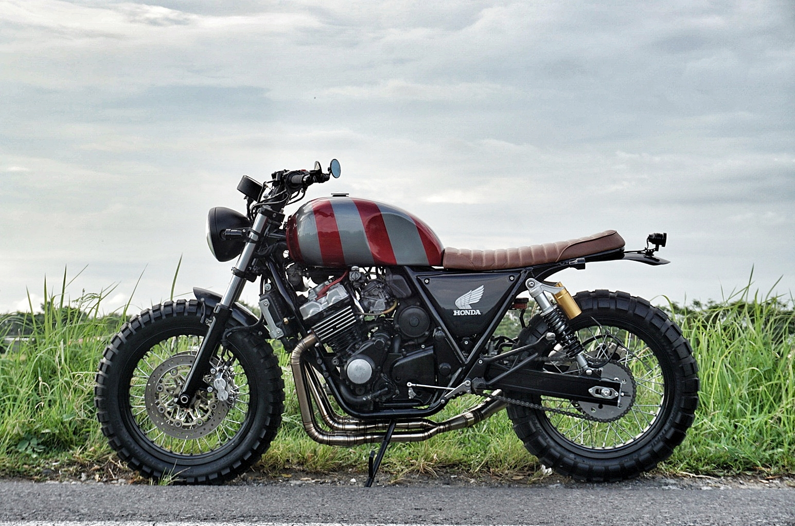 Scrambler Honda Ini Macho Dengan Konsep Minimalis