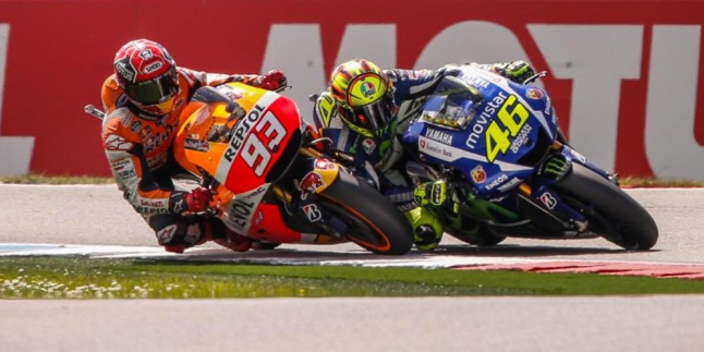 Marquez Bakal Juara, Jika Rossi dan Lorenzo Terlempar dari Podium