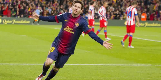 5 Momen Hattrick Lionel Messi