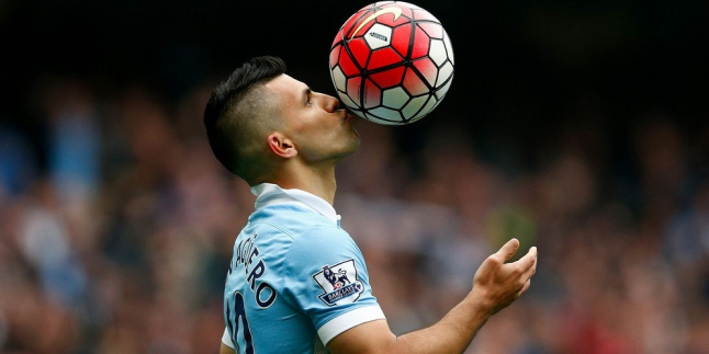 Aguero Cetak 100 Gol Terkilat Usai Shearer di Premier League