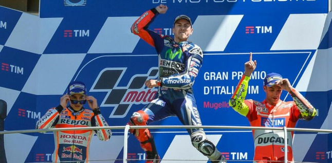 Aksi Krusial Jorge Lorenzo ?Di Mugello