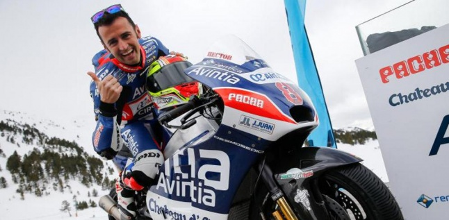 Avintia Racing Luncurkan Motor di Gunung Salju