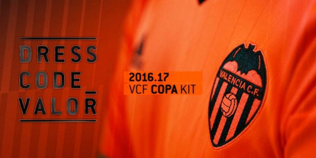 Begini Penampakan Jersey Baru Valencia