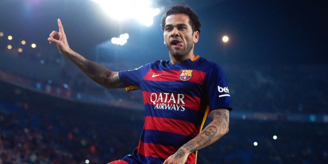 Dani Alves Dan Azulgrana Berpisah Dengan Haru