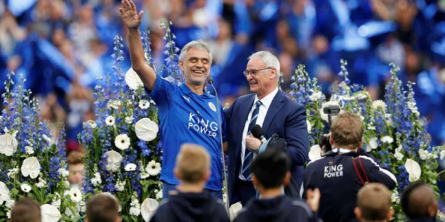 Dari Andrea Bocelli Dan Tifosi Roma Untuk Pesta Juara The Foxes