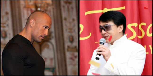 Dwayne Johnson dan Jackie Chan hadir di â