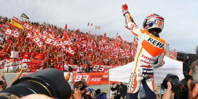 Fans Marquez Dipastikan Absen ke Italia