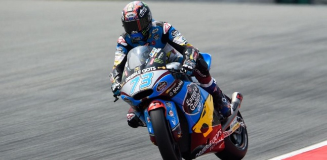 Gara-gara Burung, Motor Alex Marquez Pecah dan Berdarah-darah