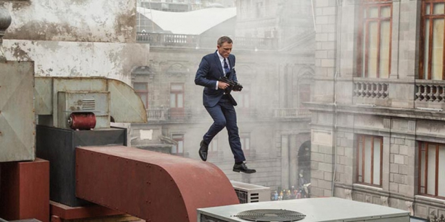 Ini Behind the Scene Action Keren James Bond 'Spectre'