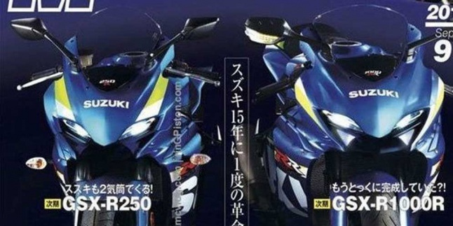 Ini Tampang Penantang Honda CBR 250R Dari Suzuki