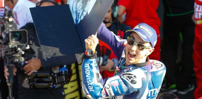 Jorge Lorenzo Beri Kemenangan Terakhir Untuk Yamaha