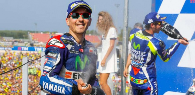 Jorge Lorenzo Perang Mulut Dengan Valentino Rossi 