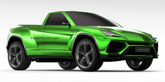 Lamborghini Siap Produksi Mobil Pick Up