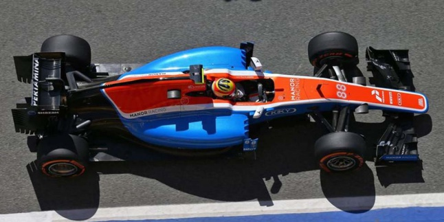 Manor Racing Team Modifikasi Tunggangan Rio Haryanto