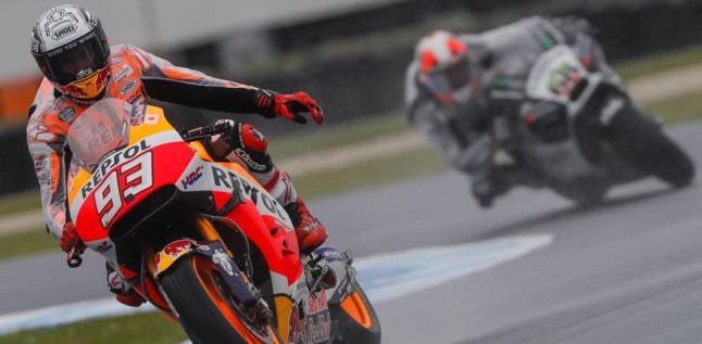 Marc Marquez Raih Pole Position, Duo Yamaha Melempem