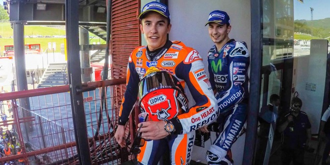 Marquez Dilempari Tomat Oleh Fans Rossi