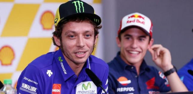 Marquez Harus Kerja Ekstra Di Kandang Valentino Rossi