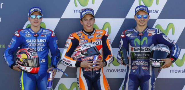 Marquez Pole Position, Vinales Kedua Di Aragon