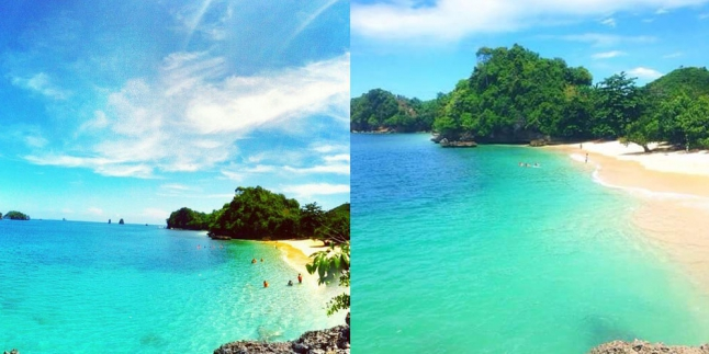 Magisnya Pesona Pantai Tiga Warna Raja Ampat Versi Malang