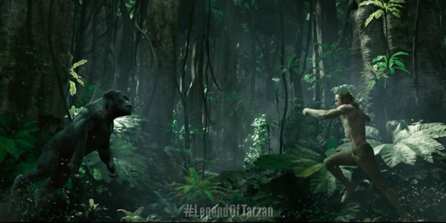 Menyimak Tarzan Vs Gorilla Di Trailer Terbaru LAzone Id