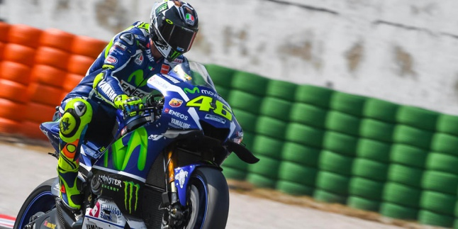 Misano Sempit, Rossi Beruntung Ada Di Grid Terdepan