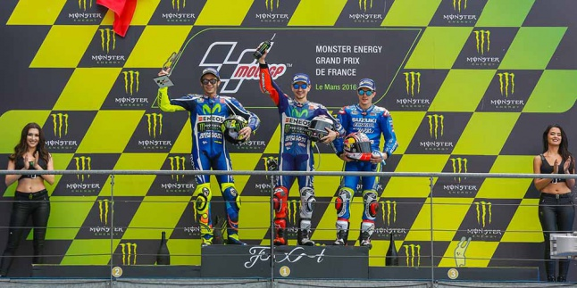 MotoGP: Apa Arti Tiga Yamaha Raih Podium Sekaligus??