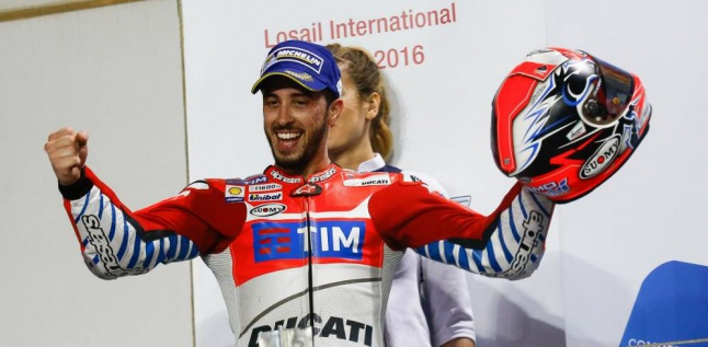 MotoGP: Dovizioso Pede dengan Desmosedici GP16