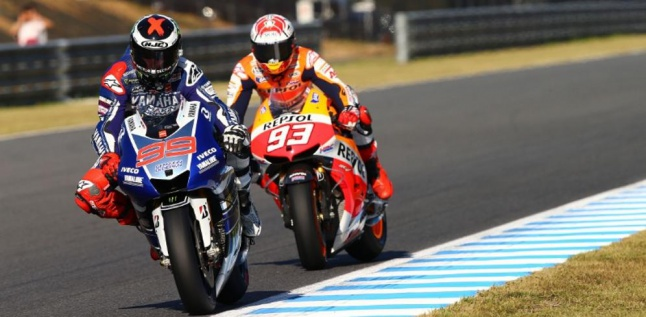 MotoGP: Jorge Lorenzo Berharap Marquez Terpeleset!