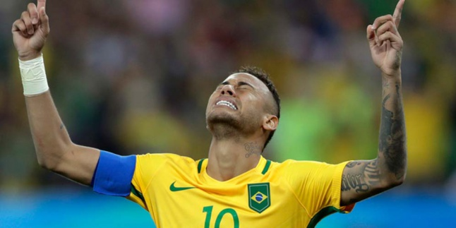 Brasil Berjaya Di Maracana, Neymar Tambah Tato Baru