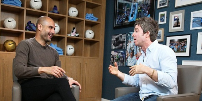 Ngebir Di Manchester, Guardiola Minta Saran Noel Gallagher