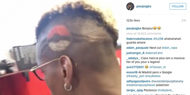 Nih Gaya Rambut Terbaru Paul Pogba, Ala Pokemon Bro!