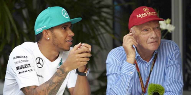 Niki Lauda Sebut Hamilton Hanya Bertarung Dengan Diri Sendiri