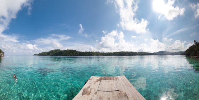 Pantai Eksotis dari Ujung Barat Indonesia