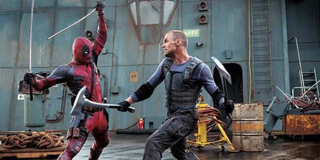 Pertarungan Deadpool vs Ajax