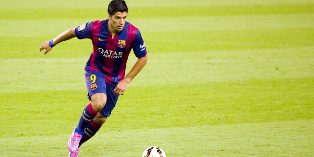 Raihan Keren Barca Terjadi Lewat Kaki Suarez