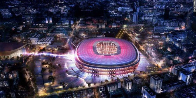 Renovasi Camp Nou Rp 9,3 Triliun, Barcelona Tunjuk Arsitek Jepang