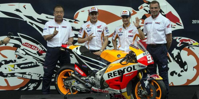 Repsol Honda Luncurkan RC213V 2016 di Sentul