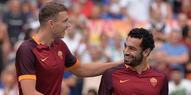 Roma Segera Permanenkan Dzeko dan Salah