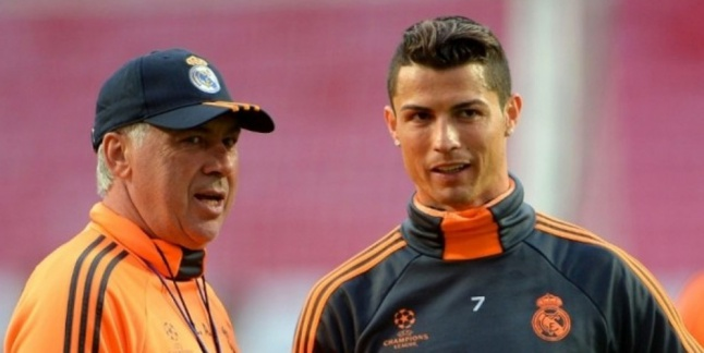 Ronaldo Kangen Berat, Sebut Ancelotti Mirip Boneka Beruang