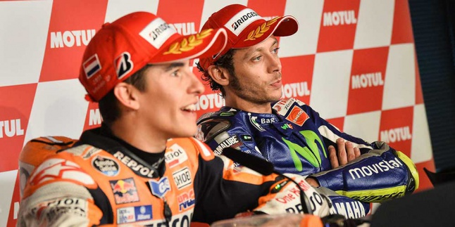 Rossi Akui Tak Mungkin Berteman Lagi dengan Marquez