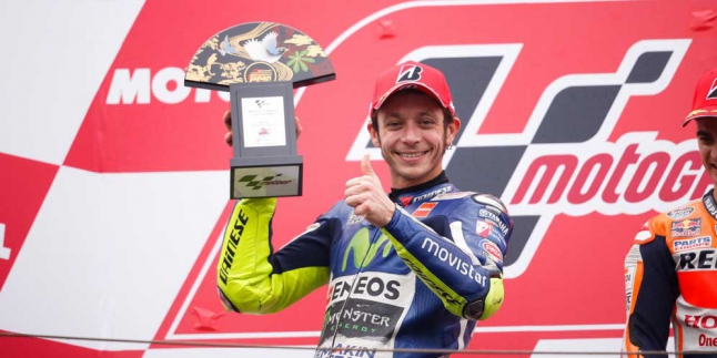 Rossi Berpeluang Raih Rekor Pembalap Paling Banyak Tampil