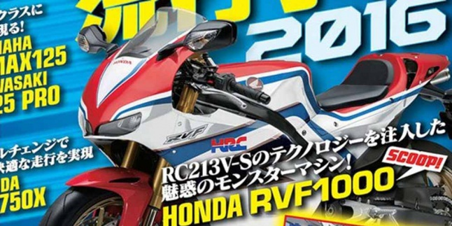 Sstss, Honda Siapkan RVF1000 V4 Superbike?