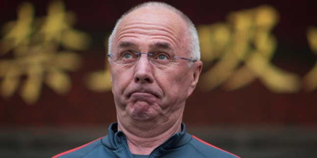 Sven-Goran Eriksson Nggak Bisa Lepas dari Klub China