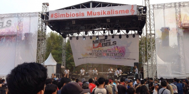 Tipe-X, Steven Jam dan Tiga Band Jebolan Meet The Labels Guncang Depok dalam #SimbiosisMusikalisme