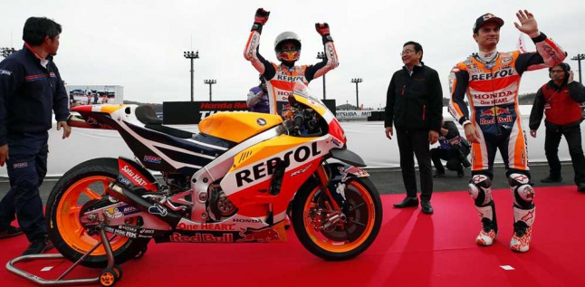 Honda Luncurkan Motor Marquez - Pedrosa Di Indonesia