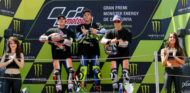 Valentino Rossi Juara GP Catalunya