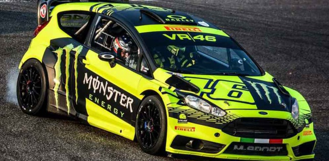 Valentino Rossi Juara Rally Monza