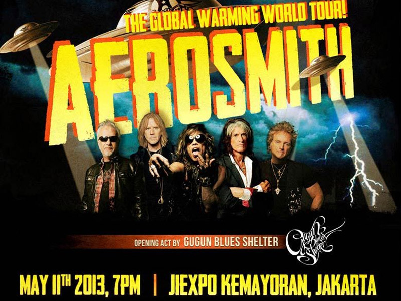 Aerosmith Berharap Masih Bisa Konser di Jakarta