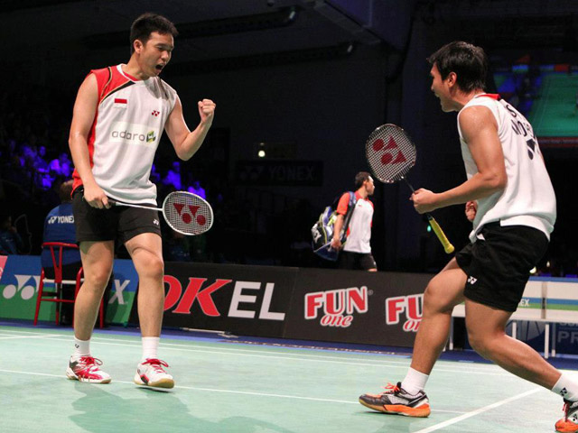 Hendra/Ahsan Menang, Indonesia Borong Tiga Gelar