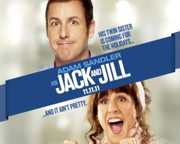 Jack and Jill Dinobatkan Sebagai Film Terburuk 2011